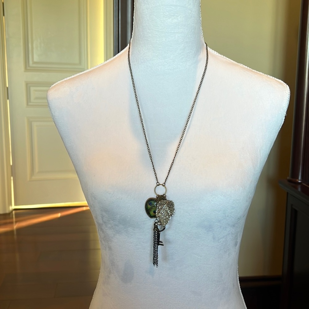 Cute charm style statement necklace